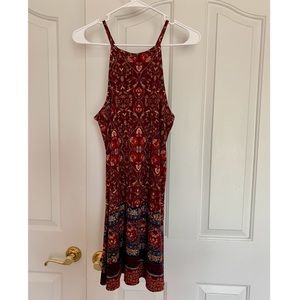 Xhilaration colorful dress size small